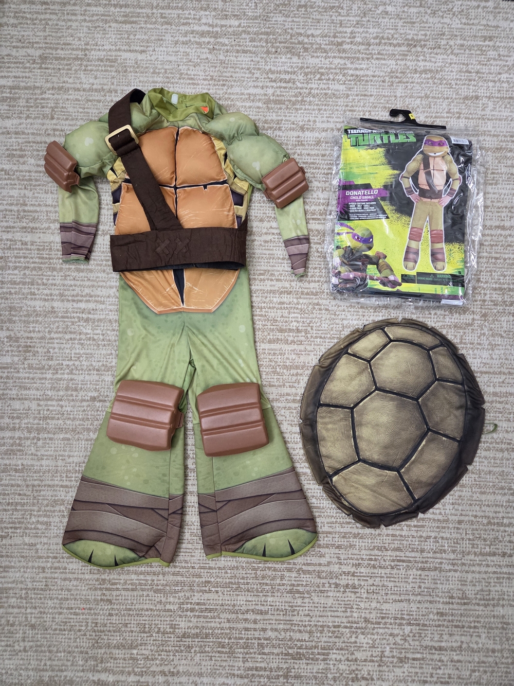Teenage Mutant Ninja Turtles Donatello Kids Costume No Mask